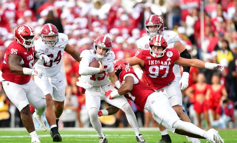 Former Alabama players react to first half of Rose Bowl