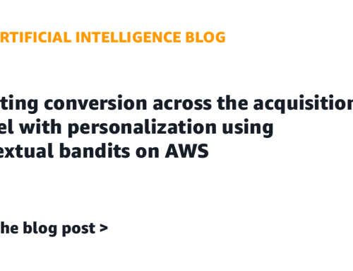 Uplifting conversion across the acquisition funnel with personalizati…