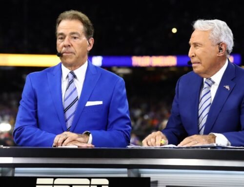 WATCH: Nick Saban makes College Gameday debut at the NFL Draft