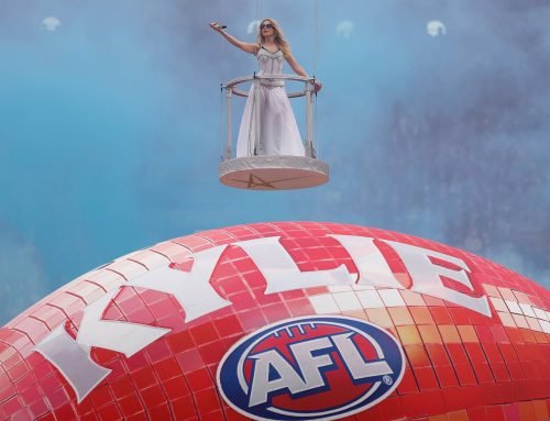 Watch Kylie Minogue’s epic performance from AFL Grand Final