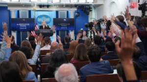 Watch live: Leavitt holds White House briefing ahead of Trump primeti…