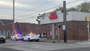 Woman stable after shooting outside liquor store north of downtown In…