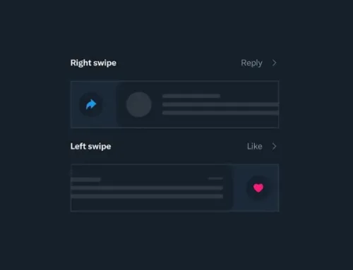 X Users Can Now Activate Side-Swiping Likes and Replies In-Stream