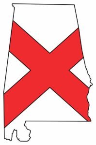 Alabama USA Map Flag – Digital File Download – svg, png, dxf, eps, jpg