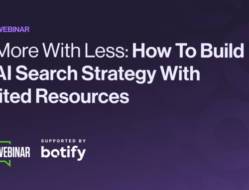 How To Build An AI Search Strategy With Limited Resources