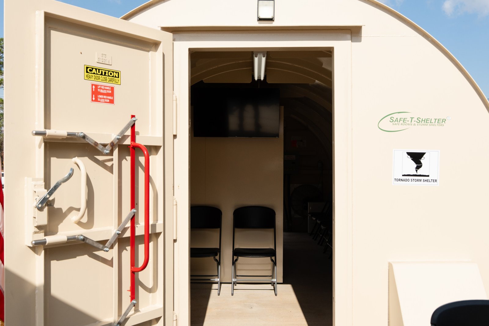 Storm shelter now open in Macon County community - WAKA 8