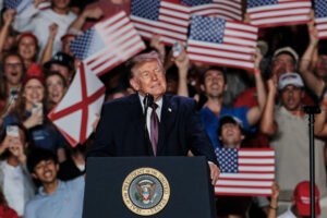 As the GOP slips in polls, Trump swaps demonizing voting by mail with…