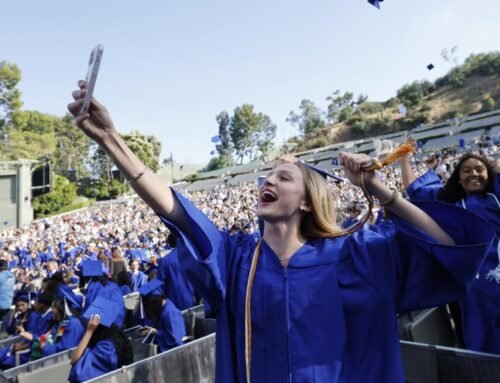Pali High’s stadium burned. Their Hollywood Bowl graduation is bitter…