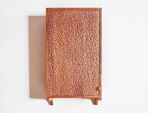 Textured Walnut Wall Cabinet | Popular Woodworking