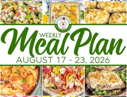 Weekly Meal Plan – Plain Chicken